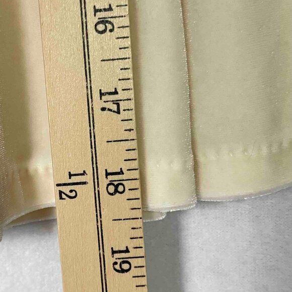 Ralph Lauren Short Sleeve Cream Velvet Dress Girls Size 24 Months - Picture 9 of 9